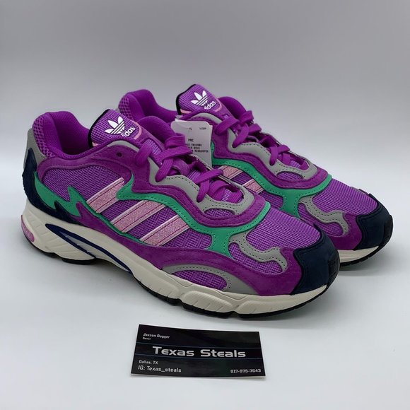 NEW Adidas Temper Run Purple Green main image 7